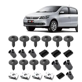 Kit presilhas Para Barro Gol Saveiro Voyage G5 G6 G7 12/12 Kit presilhas Para Barro Gol Saveiro Voyage G5 G6 G7 12/12