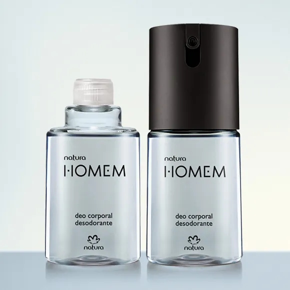Kit Desodorante Corporal Natura Homem 2 un + Cupom de Desconto Kit Desodorante Corporal Natura Homem 2 un + Cupom de Desconto