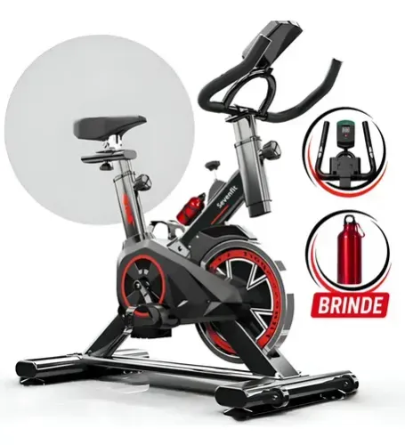 Bicicleta Spinning Sevenfit EPS-988 Com Volante de 6 kg e Computador Bicicleta Spinning Sevenfit EPS-988 Com Volante de 6 kg e Computador