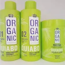 Progressiva de Quiabo + Btx Redutox Capilar Organic 3x1000ml Progressiva de Quiabo + Btx Redutox Capilar Organic 3x1000ml