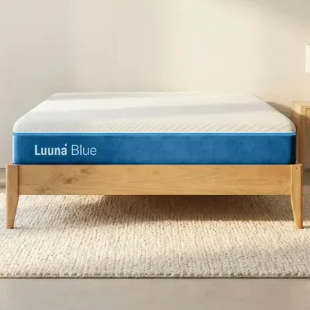 Colchão Casal Luuna Blue, Espuma 20 cm com Bloqueio de Movimento, 10 Anos de Garantia Colchão Casal Luuna Blue, Espuma 20 cm com Bloqueio de Movimento, 10 Anos de Garantia