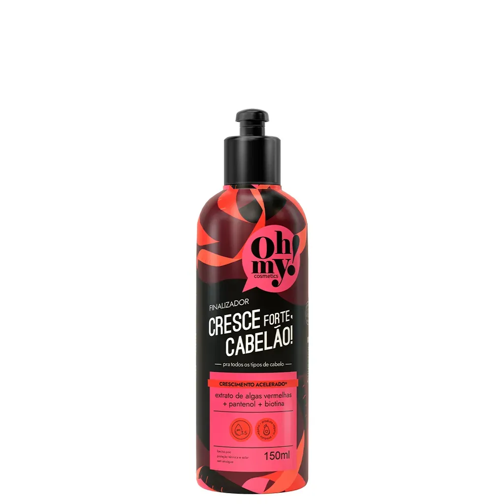 Finalizador Cresce forte, cabelão ! 150ml Oh My! Finalizador Cresce forte, cabelão ! 150ml Oh My!