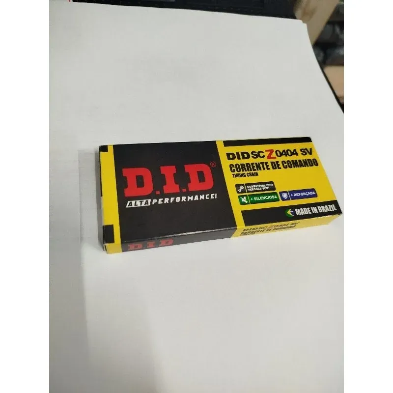 Corrente de Comando DID Genuína – Alta Performance, 98 Dentes, CG-160 /cg150 94 dentes,acionador 150/160 Corrente de Comando DID Genuína – Alta Performance, 98 Dentes, CG-160 /cg150 94 dentes,acionador 150/160