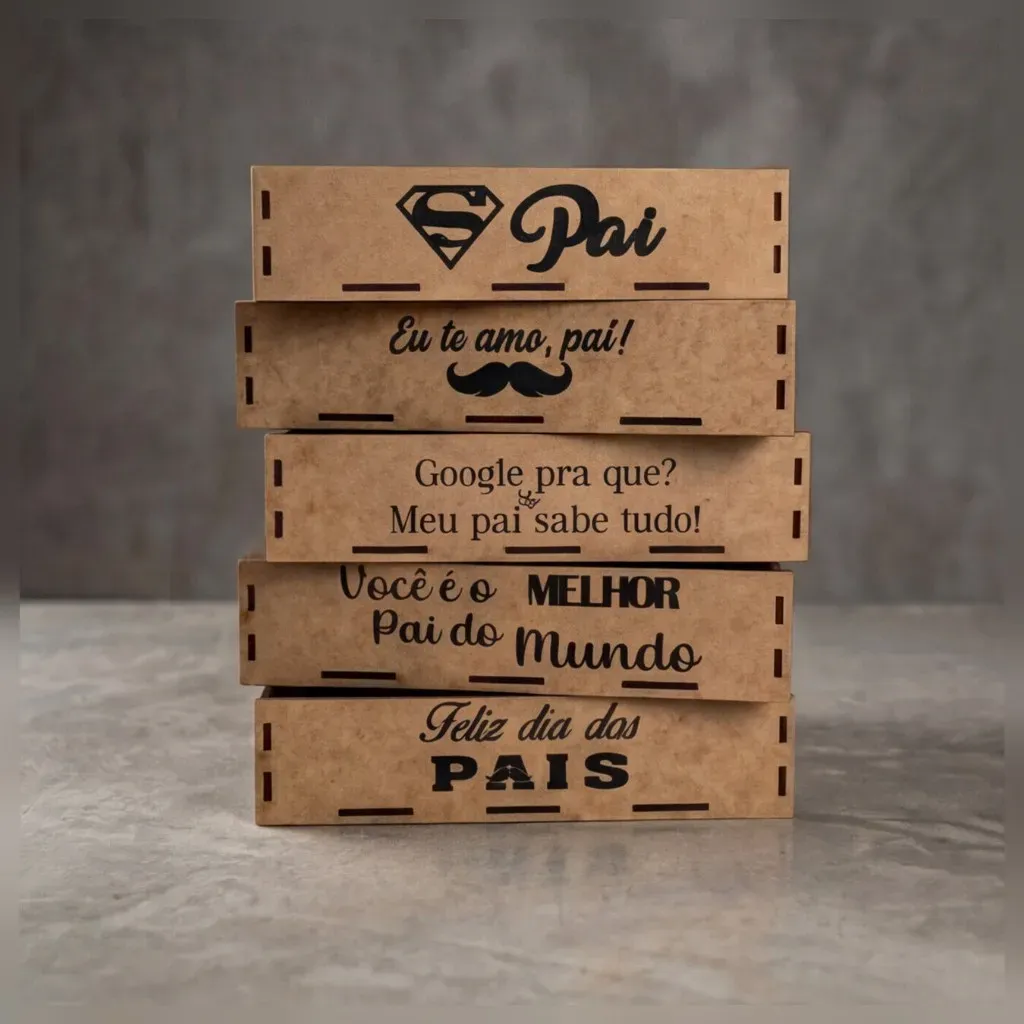 Kit 10 Bandejas MDF 20x15 Dia dos Pais Mini Cesta Decorada Café da Manhã Lembrancinha Presente Pai 10 Un Kit 10 Bandejas MDF 20x15 Dia dos Pais Mini Cesta Decorada Café da Manhã Lembrancinha Presente Pai 10 Un