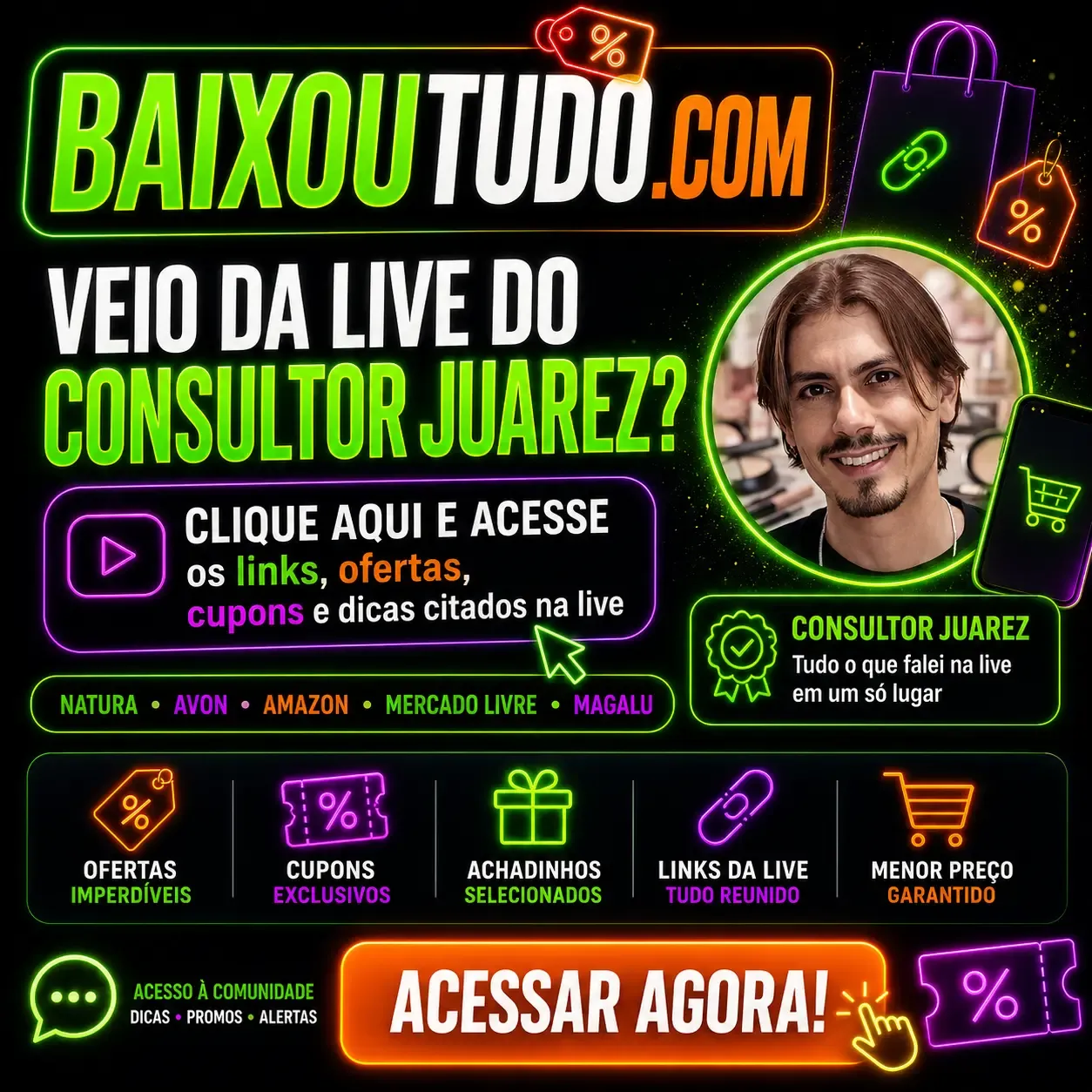Canal do Consultor Juarez no WhatsApp Canal do Consultor Juarez no WhatsApp