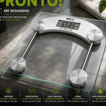 Balança Corporal Digital Vidro Temperado Transparente Portátil pesagem Academia Nutricionista Balanca 180kg Dieta Treino Fitness Musculação Saúde Profissional Ou Domestico - Rhead Red High End Studios Balança Corporal Digital Vidro Temperado Transparente Portátil pesagem Academia Nutricionista Balanca 180kg Dieta Treino Fitness Musculação Saúde Profissional Ou Domestico - Rhead Red High End Studios