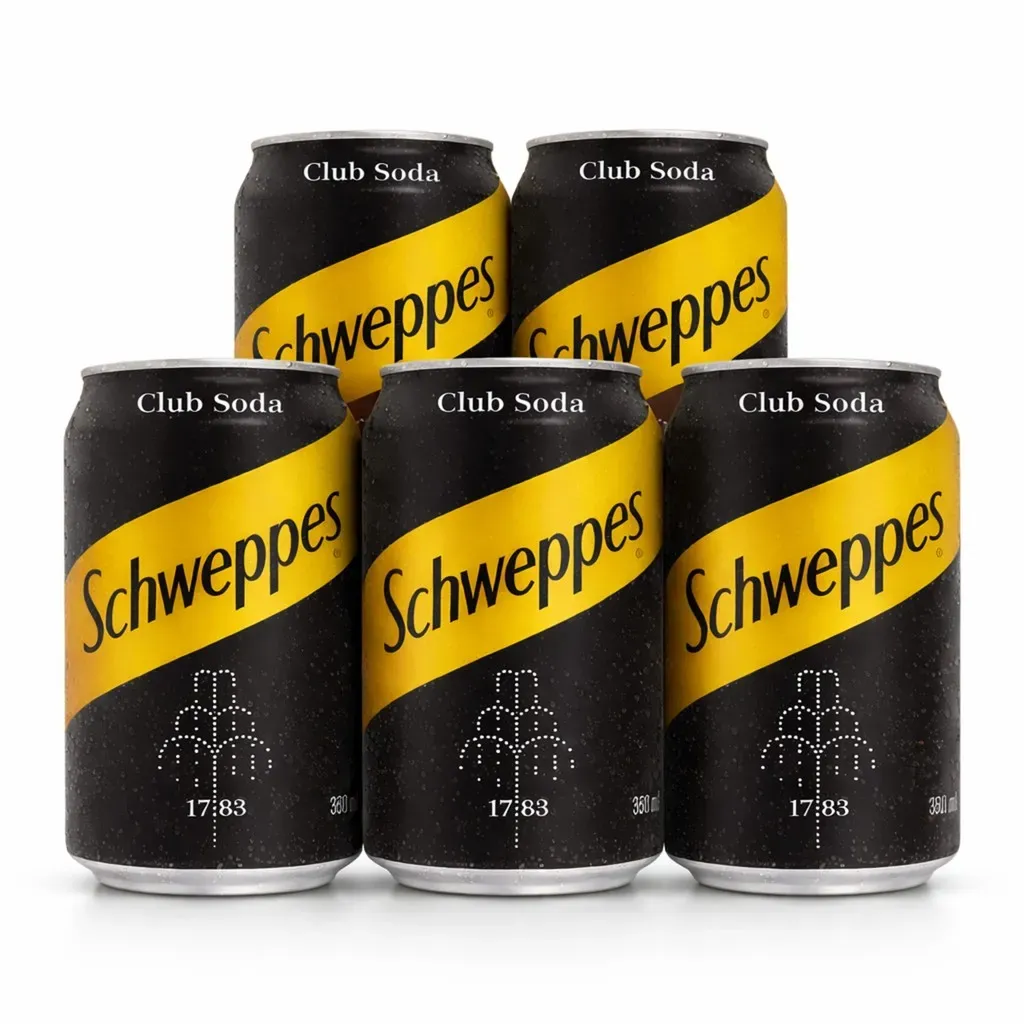 Kit 5 Club Soda SCHWEPPES 350ml Kit 5 Club Soda SCHWEPPES 350ml