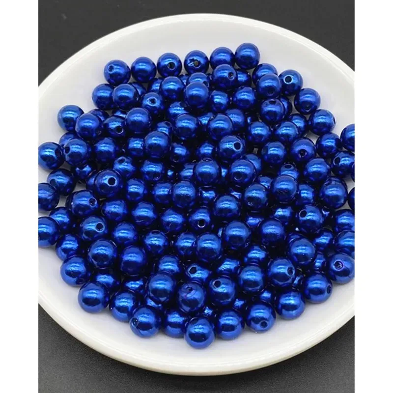 Perola ABS Inteira Azul Bic 6mm C/furo aprox. 1.000 Unidades - Menor Preço Perola ABS Inteira Azul Bic 6mm C/furo aprox. 1.000 Unidades - Menor Preço