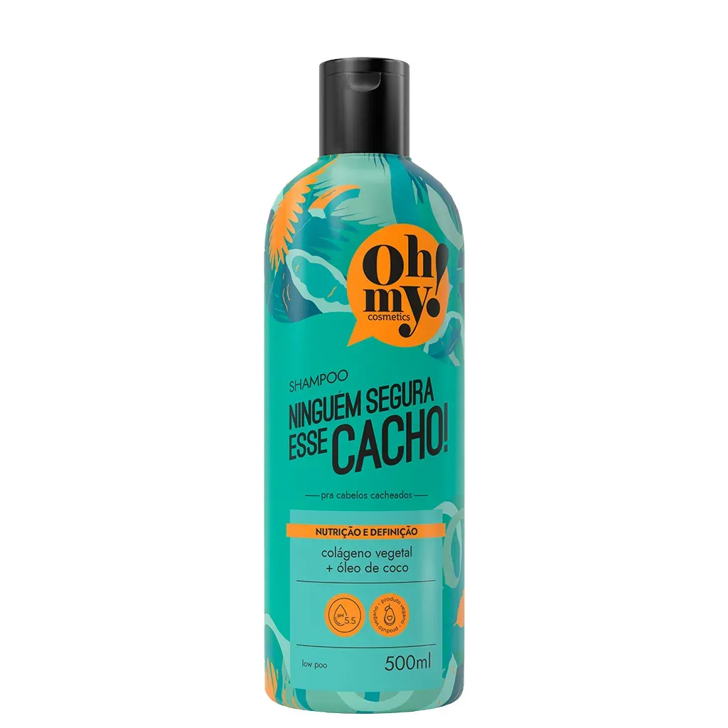 Shampoo Ninguém segura esse cacho! 500ml Oh My! Shampoo Ninguém segura esse cacho! 500ml Oh My!