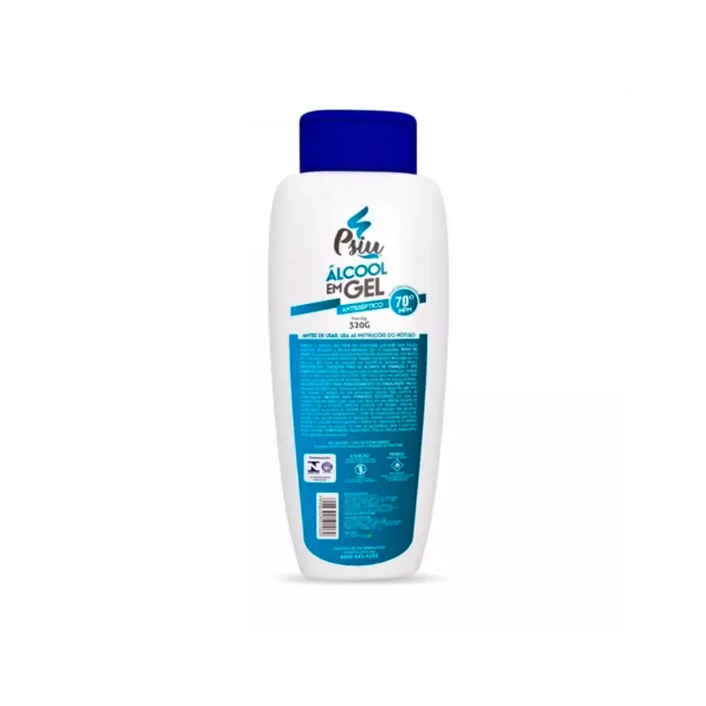 Álcool em Gel 70% - Gel Antisséptico 320g - Higienizante Álcool em Gel 70% - Gel Antisséptico 320g - Higienizante