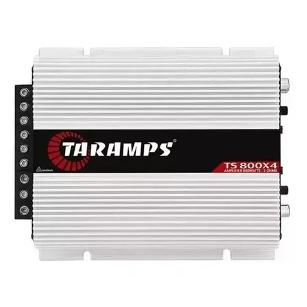 Modulo Taramps Ts 800 Rms Ts800x4 2 Ohms Amplificador 800w Entrada Rca E Fio T800 4 Canais Som Automotivo Modulo Taramps Ts 800 Rms Ts800x4 2 Ohms Amplificador 800w Entrada Rca E Fio T800 4 Canais Som Automotivo