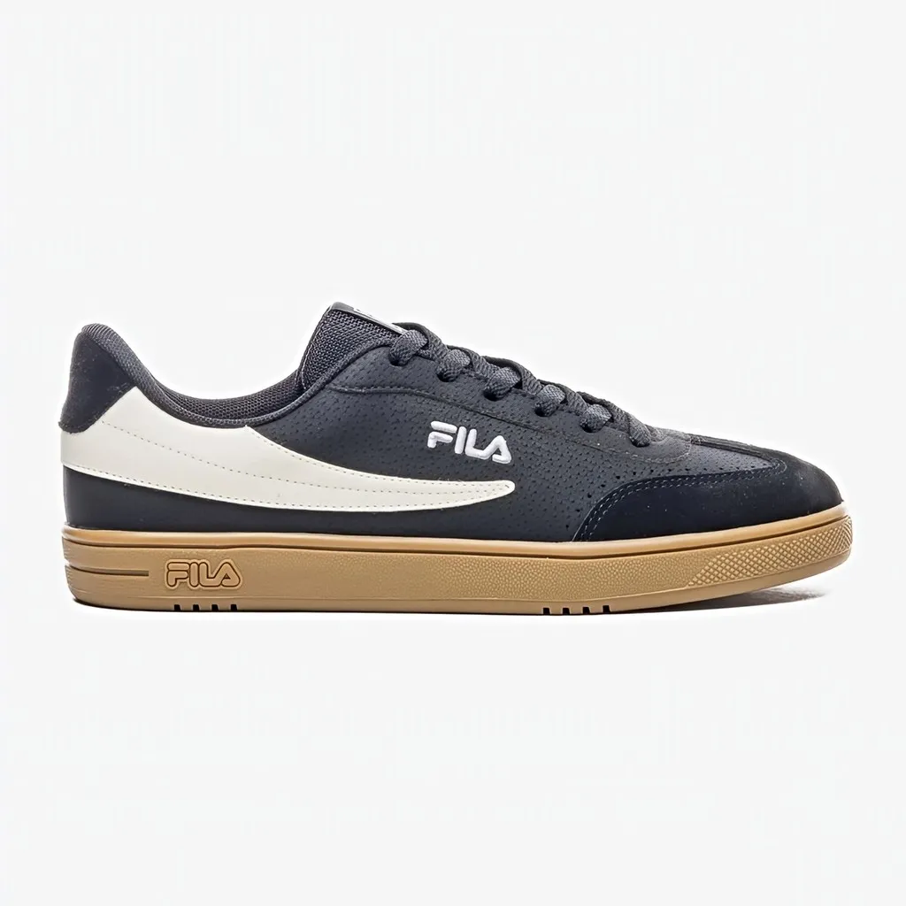 Tenis Fila Masculino Court 80 Branco Casual Vintage Original Tenis Fila Masculino Court 80 Branco Casual Vintage Original