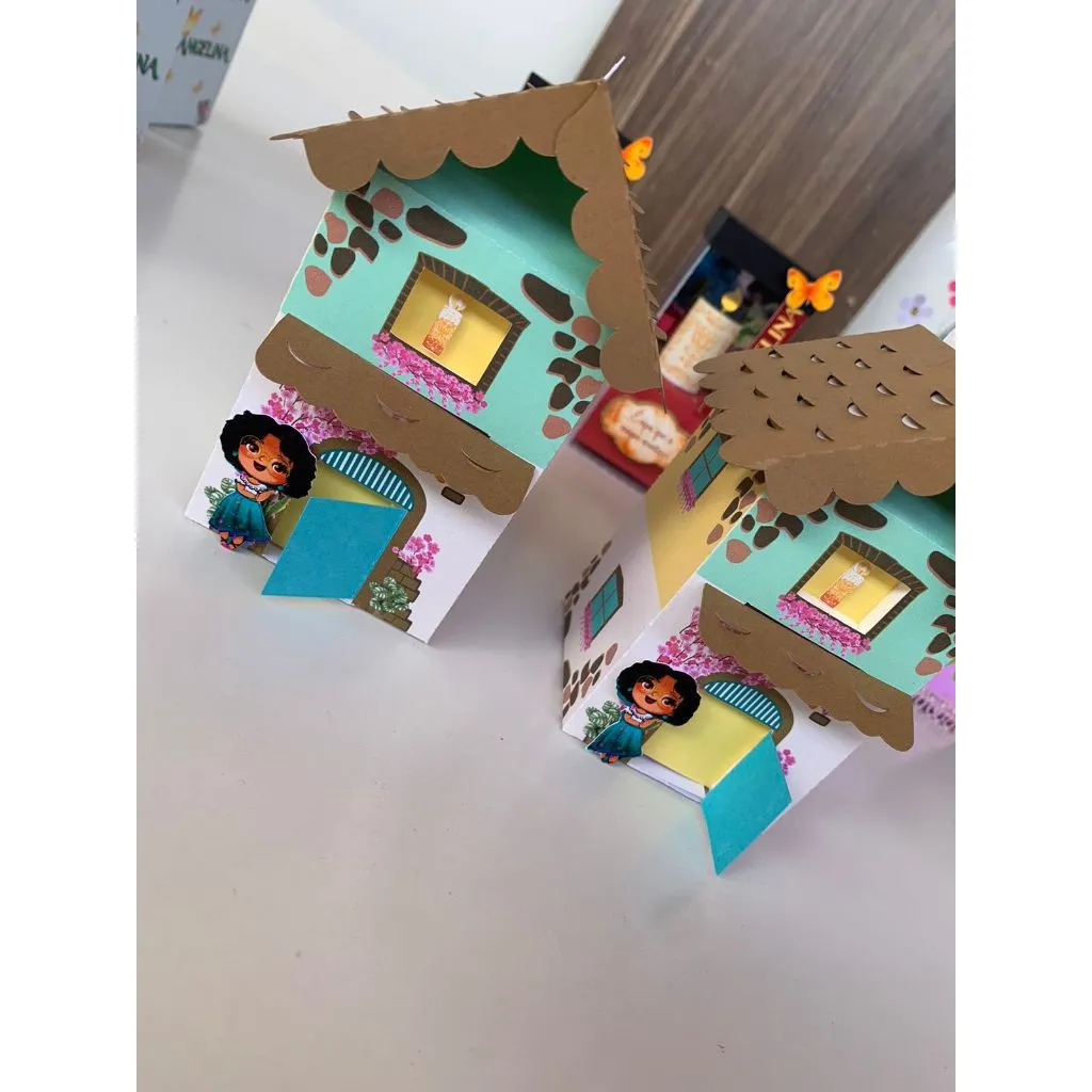 Caixas Personalizada Encanto Cute / Família Madrigal 3D Caixas Personalizada Encanto Cute / Família Madrigal 3D