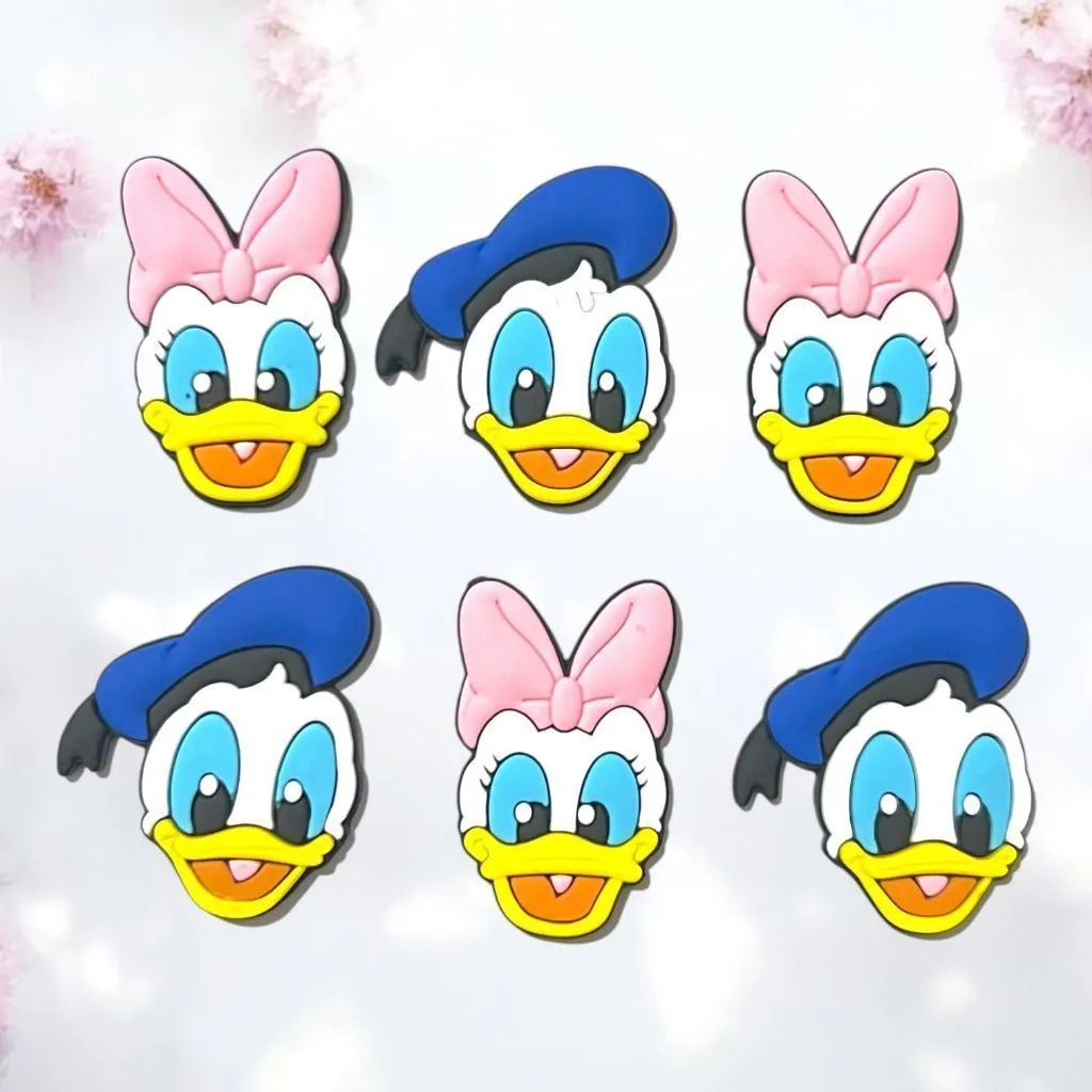 Aplique Emborrachado Pata Margarida e Donald Infantil Laços Tiaras Prendedores Artesanato DIY Aplique Emborrachado Pata Margarida e Donald Infantil Laços Tiaras Prendedores Artesanato DIY