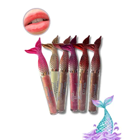 Batom Brilho Labial Lip Oil Sereia – Hidratação e Brilho Encantador! Batom Brilho Labial Lip Oil Sereia – Hidratação e Brilho Encantador!