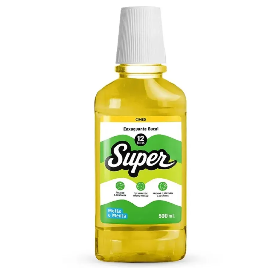 Super Enxaguante Bucal Melão E Menta 500Ml Super Enxaguante Bucal Melão E Menta 500Ml