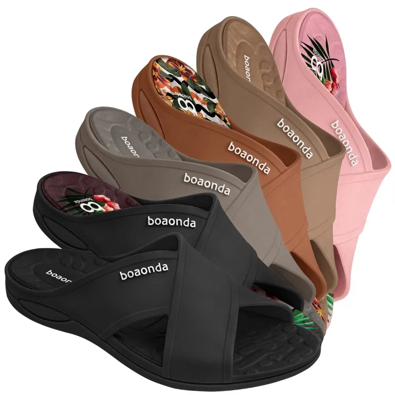 Sandalia Papete Dakota Tratorada Feminina Conforto Casual Original