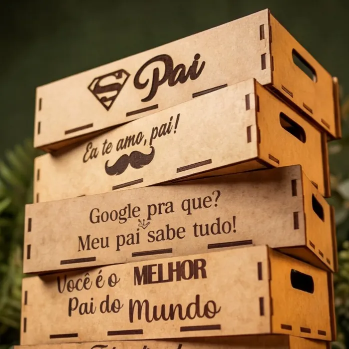 KIT 10 UND CESTA BANDEJA 10x15 DIA DOS PAIS PRESENTE LEMBRANCINHA KIT 10 UND CESTA BANDEJA 10x15 DIA DOS PAIS PRESENTE LEMBRANCINHA