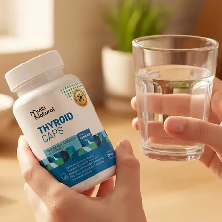 Thyroid Caps 90 Capsulas - Multi Natural Thyroid Caps 90 Capsulas - Multi Natural