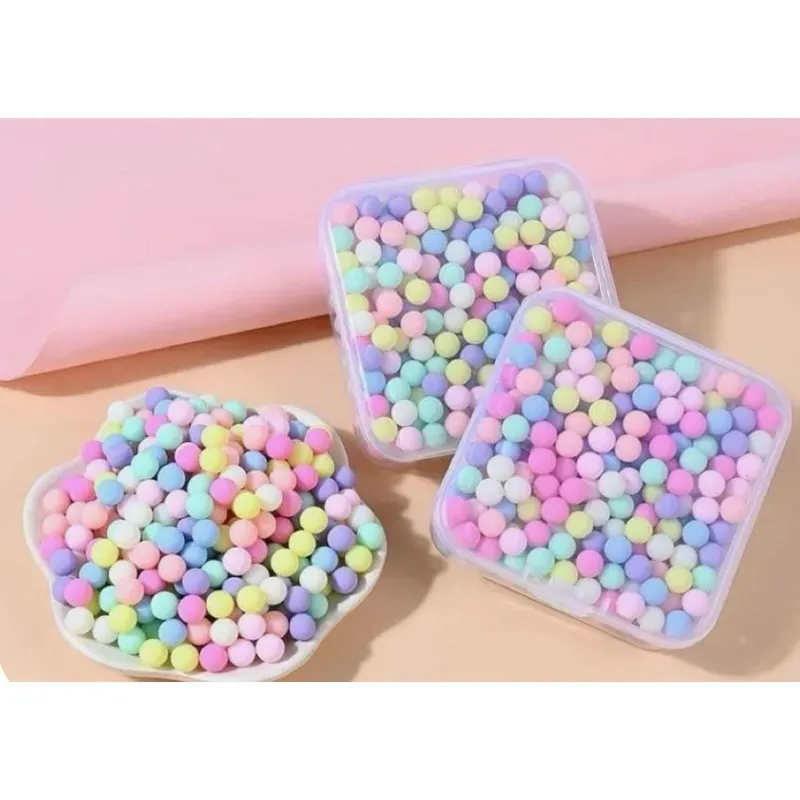 Miçangas 6mm Candy Color 100GR APROX. 1000 UNIDADES Miçangas 6mm Candy Color 100GR APROX. 1000 UNIDADES