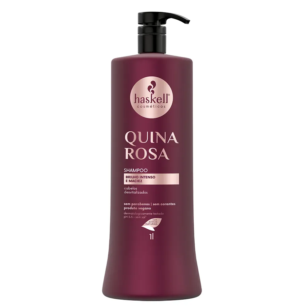 Shampoo Quina Rosa 1L Haskell Shampoo Quina Rosa 1L Haskell