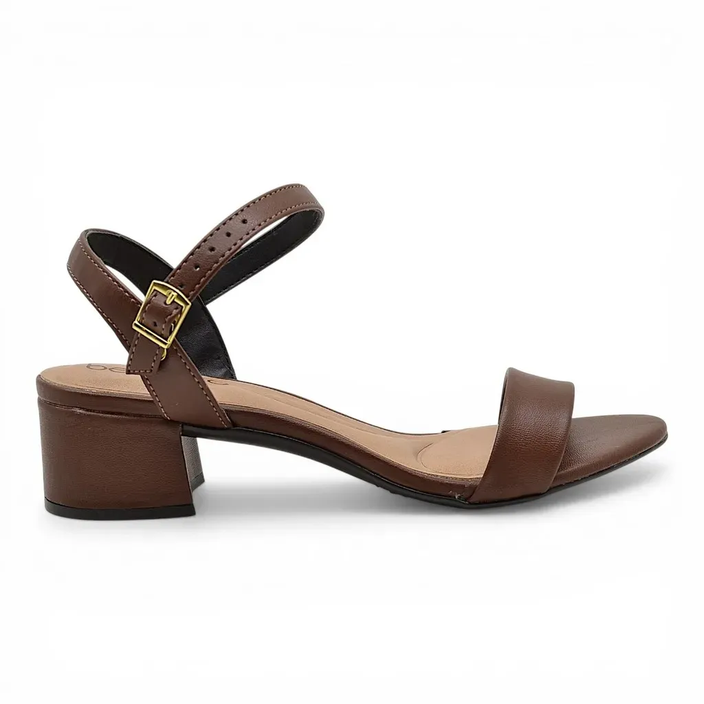 Sandalia Beira Rio Feminina Salto Bloco Baixo Casual Sandalia Beira Rio Feminina Salto Bloco Baixo Casual