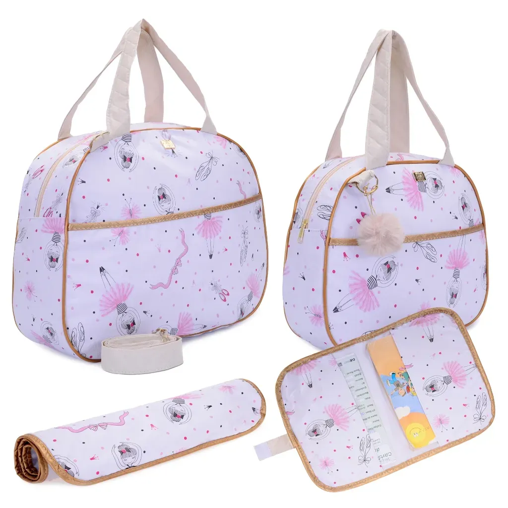 Bolsa Maternidade Saída Kit 4 Peças Térmico Impermeável Multifuncional Bolsa Maternidade Saída Kit 4 Peças Térmico Impermeável Multifuncional