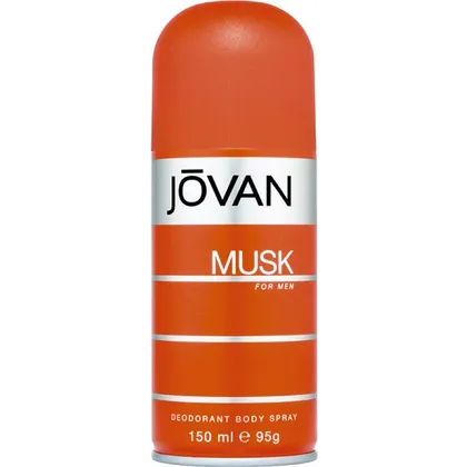 Jovan Musk for Men Deodorant Body Spray 150 ml Jovan Musk for Men Deodorant Body Spray 150 ml