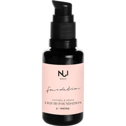 Nui Cosmetics Natural Liquid Foundation 02 MATAO 30 ml Nui Cosmetics Natural Liquid Foundation 02 MATAO 30 ml