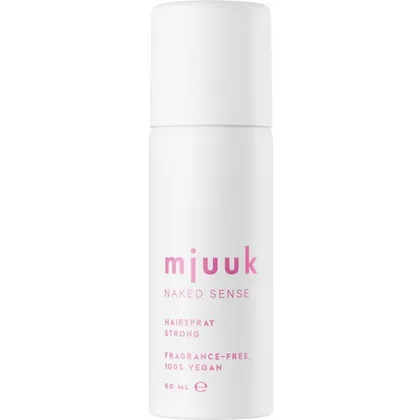 Mjuuk Naked Sense Fragrance-free Hairspray Strong 50 ml Mjuuk Naked Sense Fragrance-free Hairspray Strong 50 ml