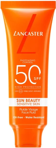 Lancaster Sun Beauty Sensitive Skin Face Fluid SPF50 50 ml Lancaster Sun Beauty Sensitive Skin Face Fluid SPF50 50 ml
