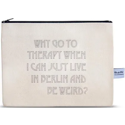 4LOU Vanity Bag Beauty – 100% Canvas Swarovski Applikationen 4LOU Vanity Bag Beauty – 100% Canvas Swarovski Applikationen