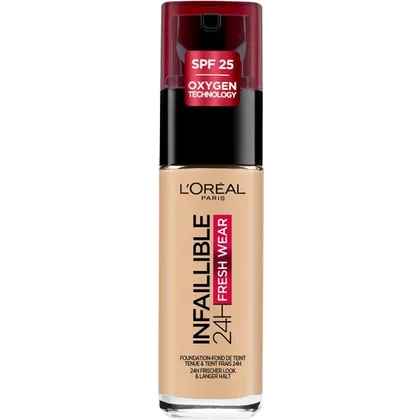 L’Oréal Paris Infaillible 32H Fresh Wear Make-up 100 Linen Foundation (flüssig) 30ml L’Oréal Paris Infaillible 32H Fresh Wear Make-up 100 Linen Foundation (flüssig) 30ml