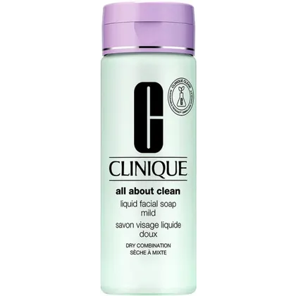 Clinique All About Clean Liquid Facial Soap Mild 200 ml Clinique All About Clean Liquid Facial Soap Mild 200 ml