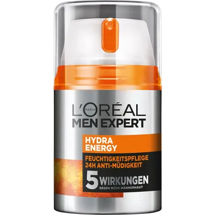 L’Oréal Men Expert Hydra Energy Feuchtigkeitspflege 24H Anti-Müdigkeit Gesichtsgel-Creme 50 ml L’Oréal Men Expert Hydra Energy Feuchtigkeitspflege 24H Anti-Müdigkeit Gesichtsgel-Creme 50 ml