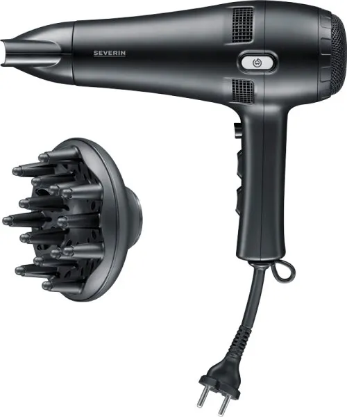 Severin Haartrockner mit Kabeleinzugsfunktion 1.750-2.100 Watt 1 Stk. Severin Haartrockner mit Kabeleinzugsfunktion 1.750-2.100 Watt 1 Stk.