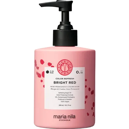 Maria Nila Colour Refresh Farbmaske Bright Red 0.66 300 ml Maria Nila Colour Refresh Farbmaske Bright Red 0.66 300 ml