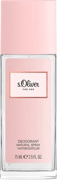 s.Oliver For Her Deodorant Natural Spray 75 ml s.Oliver For Her Deodorant Natural Spray 75 ml