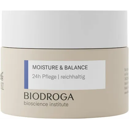 Biodroga Bioscience Institute Moisture & Balance 24h Pflege reichhaltig 50 ml Biodroga Bioscience Institute Moisture & Balance 24h Pflege reichhaltig 50 ml