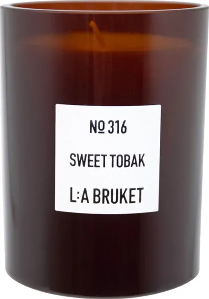 L:A Bruket No. 316 Candle Sweet Tobak 260 g L:A Bruket No. 316 Candle Sweet Tobak 260 g