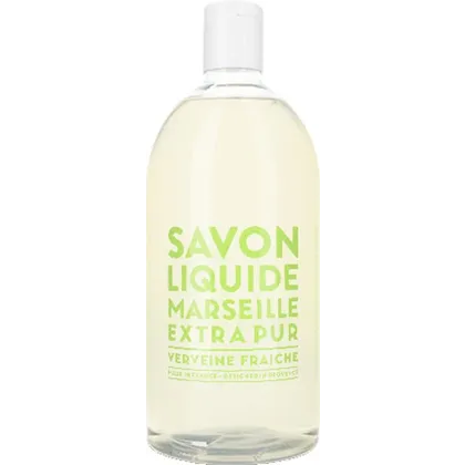 La Compagnie de Provence Liquid Marseille Soap Fresh Verbena Refill 1000 ml La Compagnie de Provence Liquid Marseille Soap Fresh Verbena Refill 1000 ml