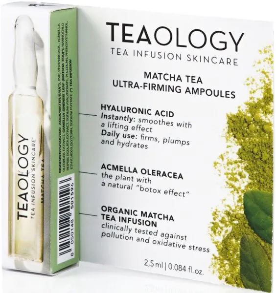 TEAOLOGY Face Care Matcha Tea Ultra Firming Ampoules 1 x 2,5 ml TEAOLOGY Face Care Matcha Tea Ultra Firming Ampoules 1 x 2,5 ml
