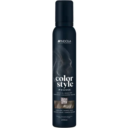 Indola Color Style Mousse 200 ml Dunkel Asch Indola Color Style Mousse 200 ml Dunkel Asch