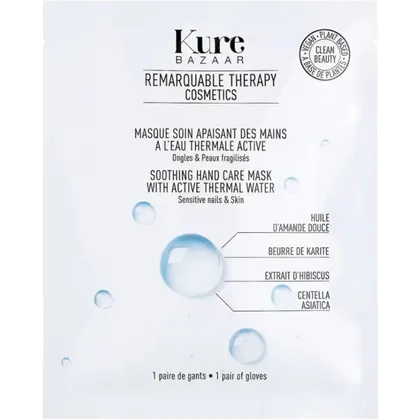 Kure Bazaar Masque Soin Apaisant Des Mains à l’Eau Thermale Active 1 Stk. Kure Bazaar Masque Soin Apaisant Des Mains à l’Eau Thermale Active 1 Stk.