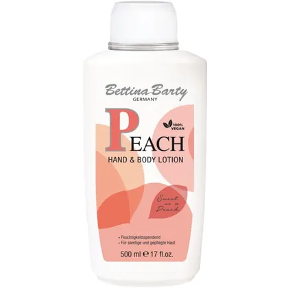 Bettina Barty Peach Hand & Body Lotion 500 ml Bettina Barty Peach Hand & Body Lotion 500 ml