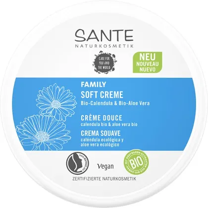 Sante Family Soft Creme Bio-Calendula & Bio-Aloe Vera Gesichtscreme 150ml Sante Family Soft Creme Bio-Calendula & Bio-Aloe Vera Gesichtscreme 150ml