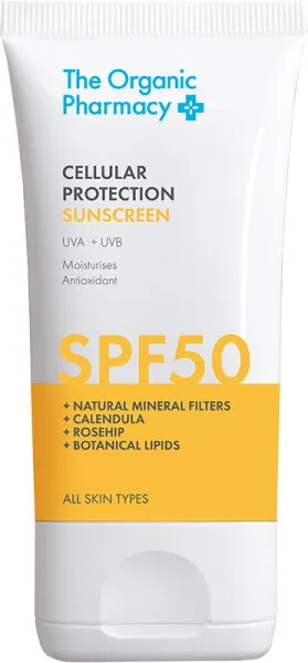 The Organic Pharmacy Sun Cellular Protection Sunscreen SPF 50 40 ml The Organic Pharmacy Sun Cellular Protection Sunscreen SPF 50 40 ml