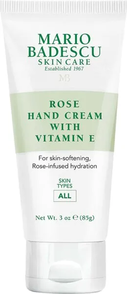 Mario Badescu Rose Hand Cream with Vitamin E 85 g Mario Badescu Rose Hand Cream with Vitamin E 85 g