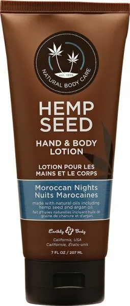 Hemp Seed Hand & Body Lotion 207 ml Moroccan Nights Hemp Seed Hand & Body Lotion 207 ml Moroccan Nights