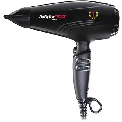 BaByliss Pro Haartrockner Rapido 2200 Watt, Schwarz (BAB7000IE) BaByliss Pro Haartrockner Rapido 2200 Watt, Schwarz (BAB7000IE)